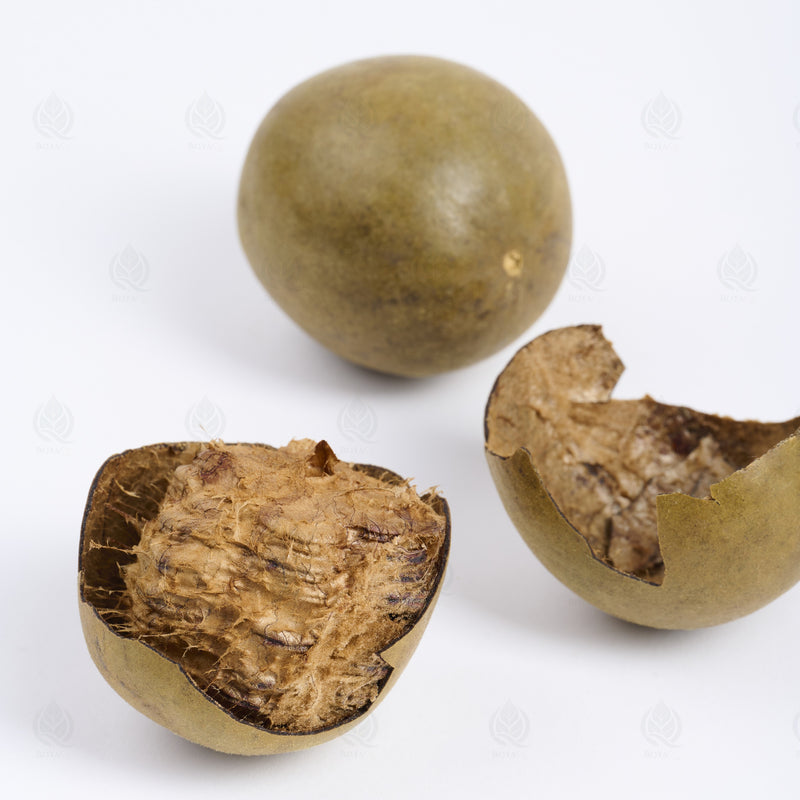 Fruit du Moine (Luo Han Guo) (Luo Han Guo) – noir — 4 pièces, vue de côté