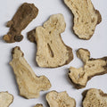 Atractylode (rhizome blanc) (Bai Zhu) – vue de dessus