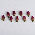 Boutons de Rose (Mei Gui Hua) – vue de dessus
