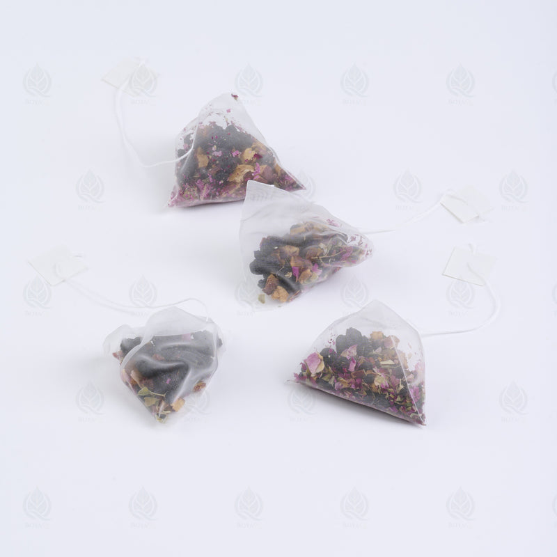 Perle Noire (Sang Shen Cha) – vue de dessus
