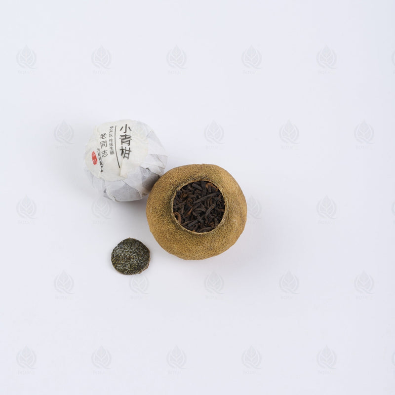 Thé noir à l’écorce de Mandarine - 陈皮红茶 (Hong Cha Chen Pi)