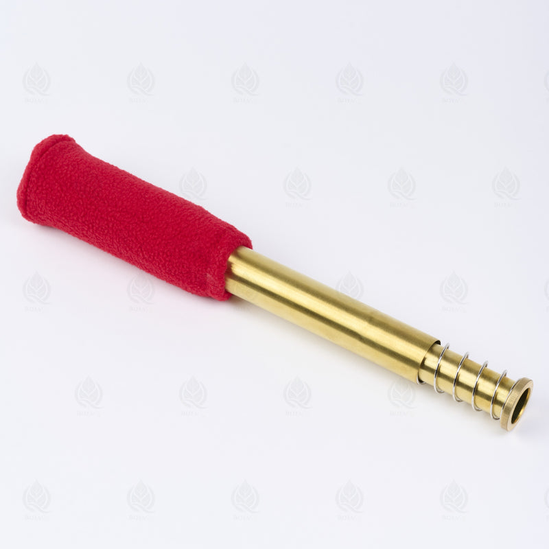 Rouleau de moxibustion en acier inoxydable et son pochon (Wen Jiu Bang)